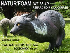 RENARD A LA COURSE NOIR WF 85-4P