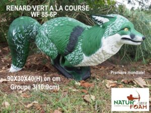 RENARD A LA COURSE VERT WF 85-6P