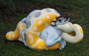 PYTHON ROYAL ALBINOS ET CEPHALOPHE BLEU WF 95-1P